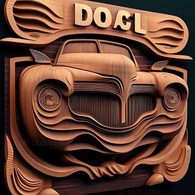 3D модель Dodge Custom (STL)